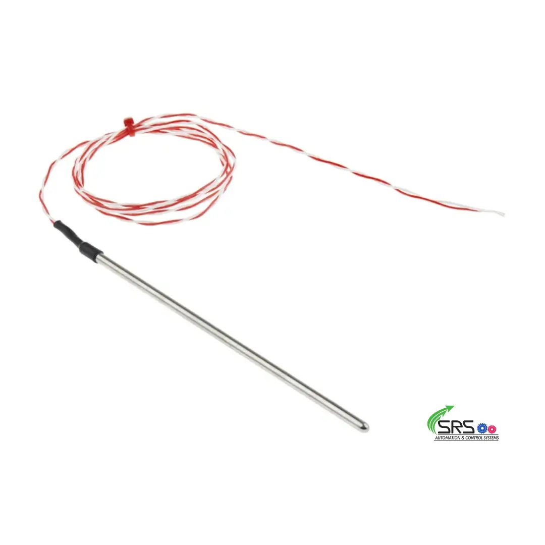 SRS PRO PT1000 RTD Sensor, 4mm Dia, 150mm Long, 2 Wire, Probe, Class B +200°C Max